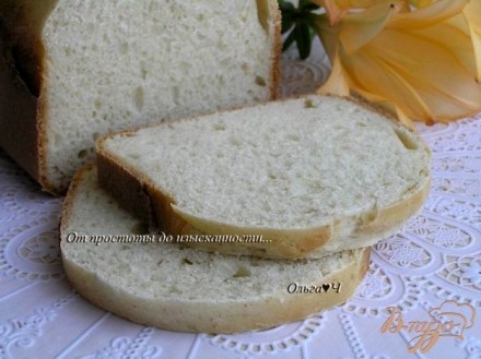 Хлеб с сыром фета