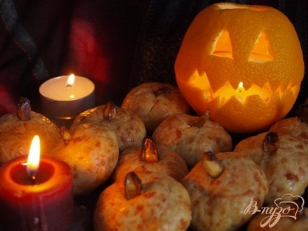 Печенье Тыквочки для Хеллоуина