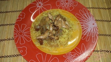 Куриное филе по-китайски с рисом