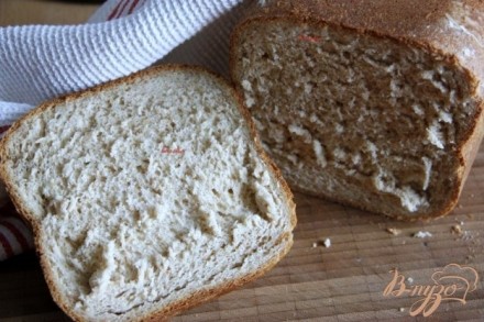 Хлеб из ржаной, цельнозерновой и пшеничной муки