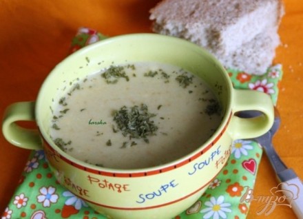 Сырно-овощной крем-суп