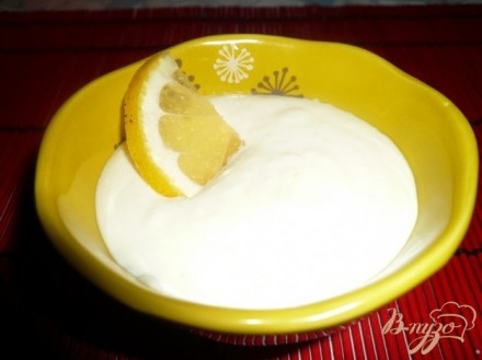 Творожный ванильно-лимонный десерт