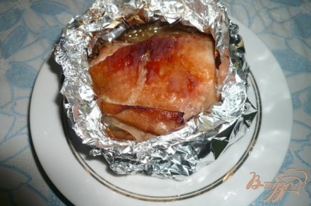 Куриные бедрышки в горчично-медовом соусе