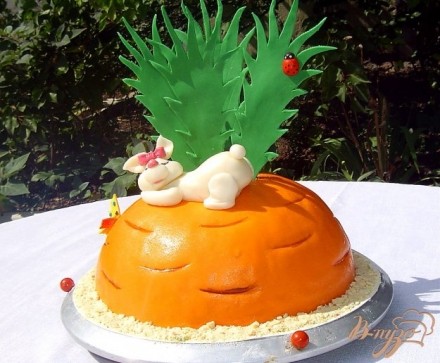 Торт Морковка (По мотивам Вишневого Панчо)