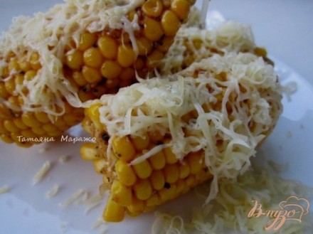 Пикантная кукуруза с имбирем и сыром