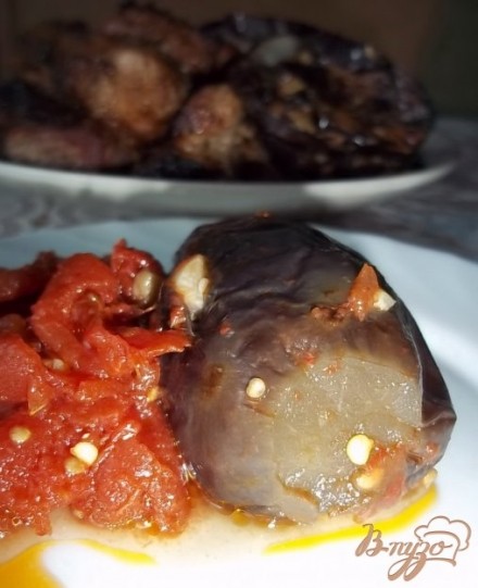 Баклажаны в томатном соусе по-армянски