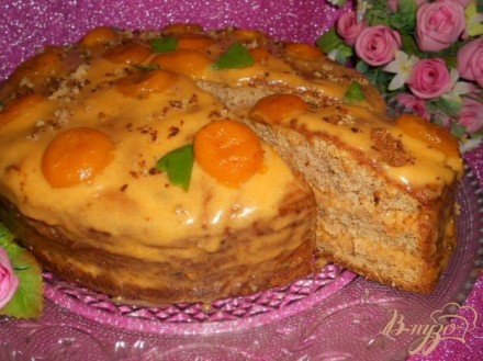 Бисквитный торт «Шифон»