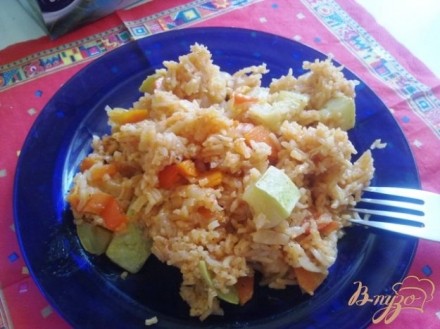 Овощи с рисом