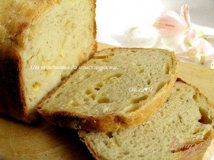 Хлеб с сыром и орегано