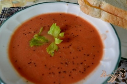 Быстрый томатный суп
