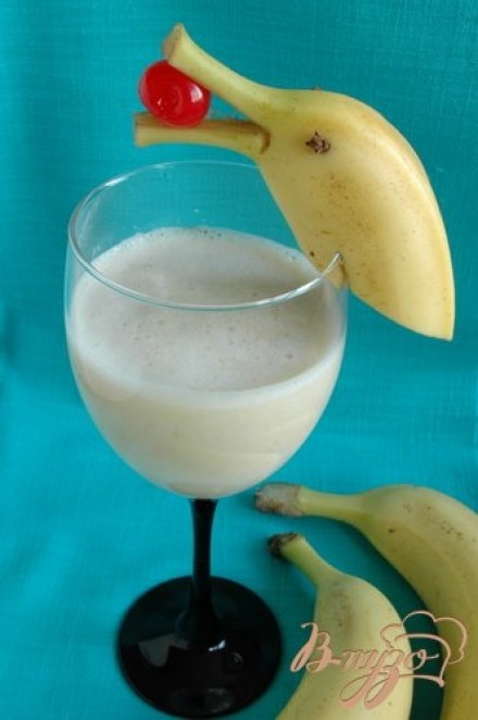 Молочный нектар с бананом