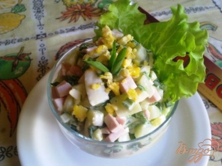 Сытный салат «Весенний»