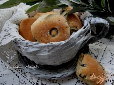 Закусочные булочки с прованскими травами и маслинами