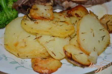 Картофель в сливочном масле