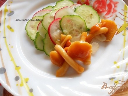 Маринованный овощной салат