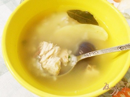 Рыбный суп из толстолоба
