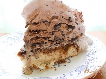 Торт-мороженое Мильфей Семифреддо