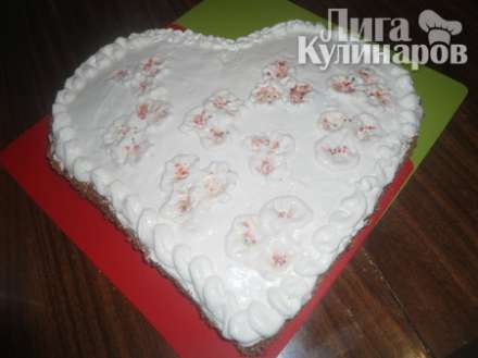 Бисквитный торт  Ситцевая свадьба