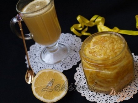 Лимон с имбирём и мёдом