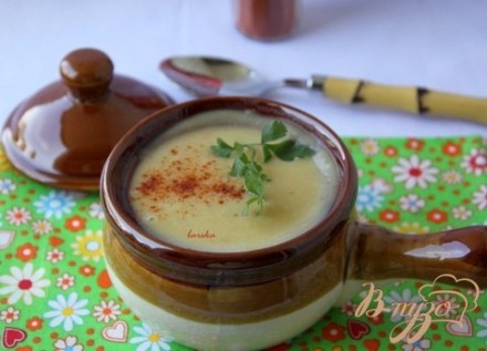 Крем-суп из картофеля и цукини