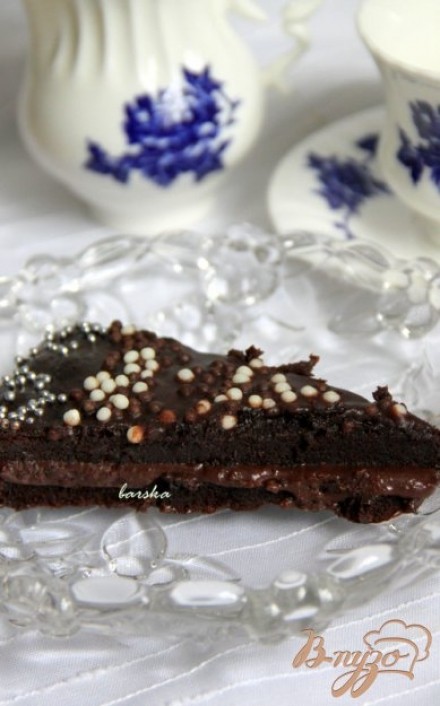 Торт Шоколадный чёрный бархат