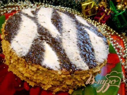 Торт «Белый тигр»