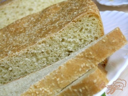 Кукурузный хлеб с кунжутом