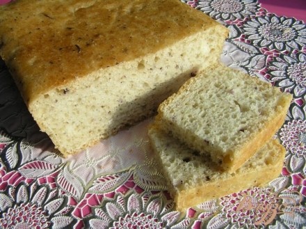Пшеничный хлеб с базиликом