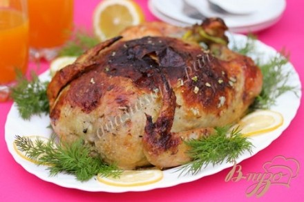 Galantine de poulet (Галантин из запечённой курицы)