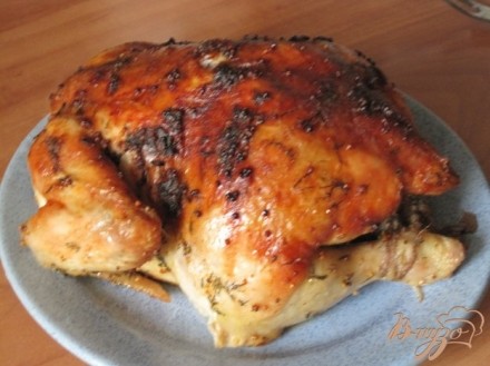 Курица запеченная в духовке