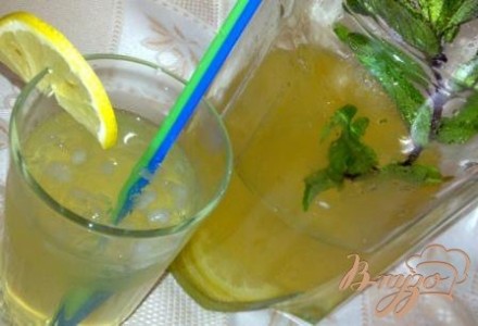 Лимонно-мятный напиток Свежесть