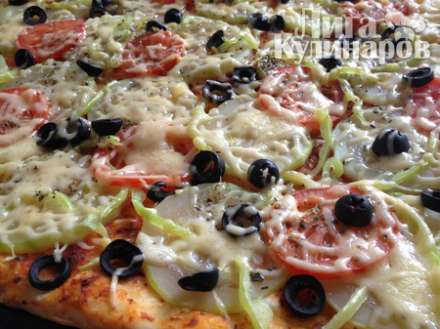Вегетарианская пицца (Pizza vegetariana)