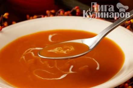 Морковный суп с медом