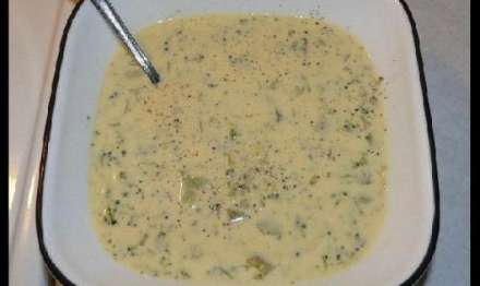 Суп Брокколи с сыром