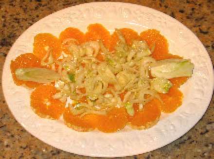 Салат из апельсинов и фенхеля