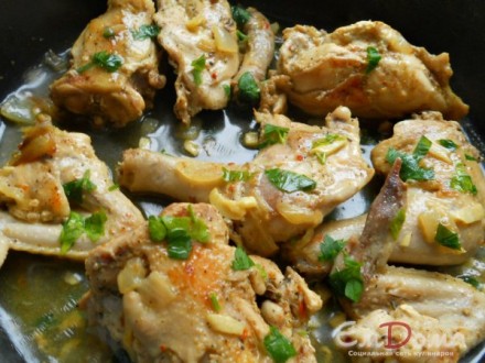 Цыпленок карри по-индийски