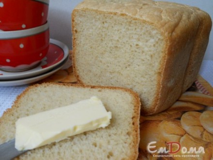 Хлеб на сухом молоке в хлебопечке