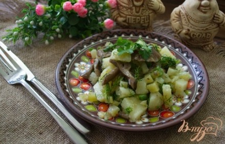 Салат овощной  Опенок 