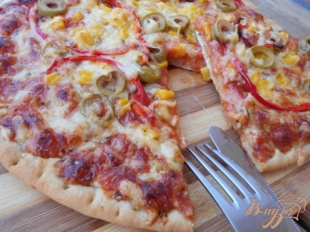 Пицца овощная